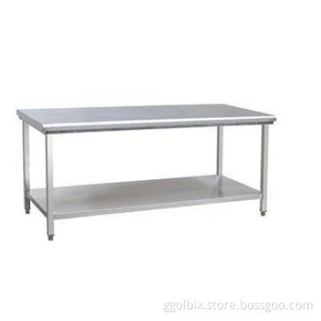 Assembling And Backing Stainless Steel Kitchen Work Table W